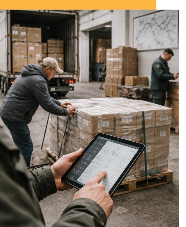 Международные перевозки через третьи страны от 12335 руб