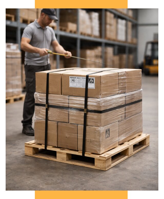 Упаковка и паллетирование грузов от 3598 р. | СетСервис-Ржв