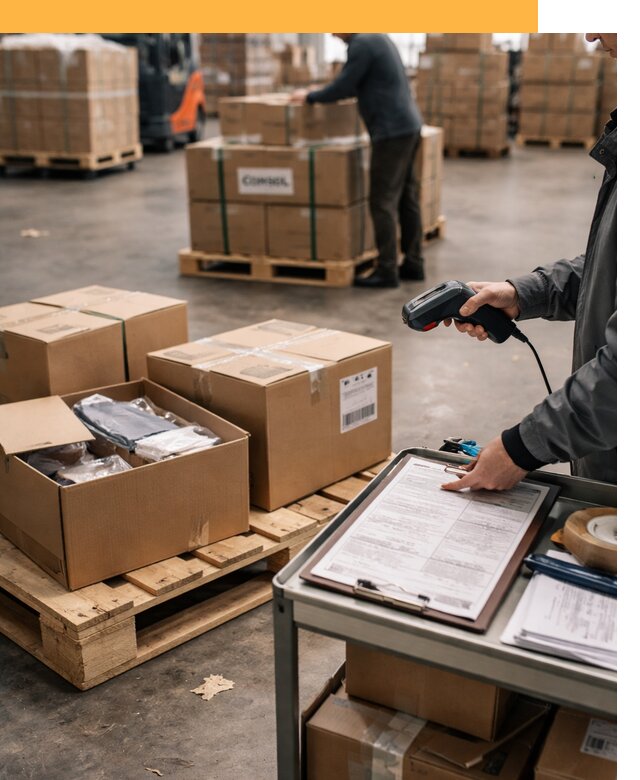 Сборные грузы из Китая: доставка, склад и таможня от 18502