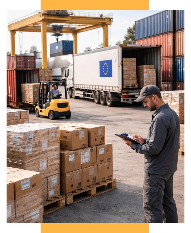 Доставка грузов из Европы от 12335 р., логистика СетСервис-Ржв