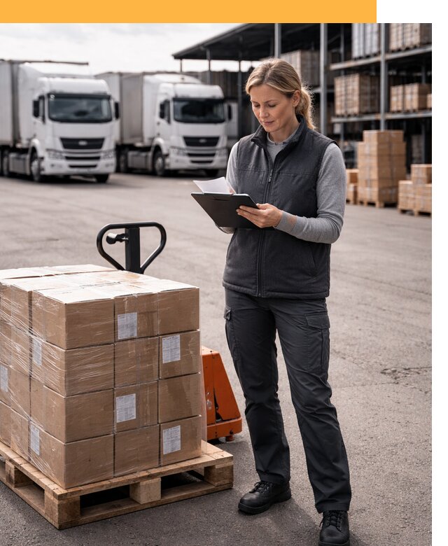 Доставка грузов из Европы к дверям клиента от 12335 руб