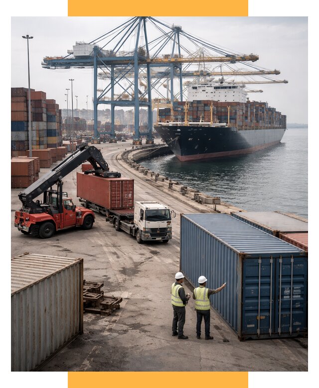 Морские перевозки из Европы от 61674 р. за контейнер | СетСервис-Ржв