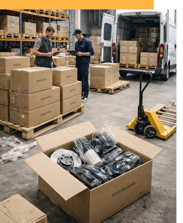 Доставка автозапчастей из Европы от 12849 руб быстро и надёжно