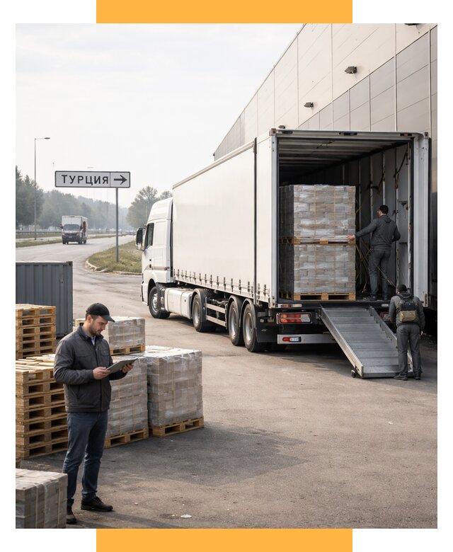 Автоперевозки и доставка фурой из Турции от 123348 р. | СетСервис-Ржв