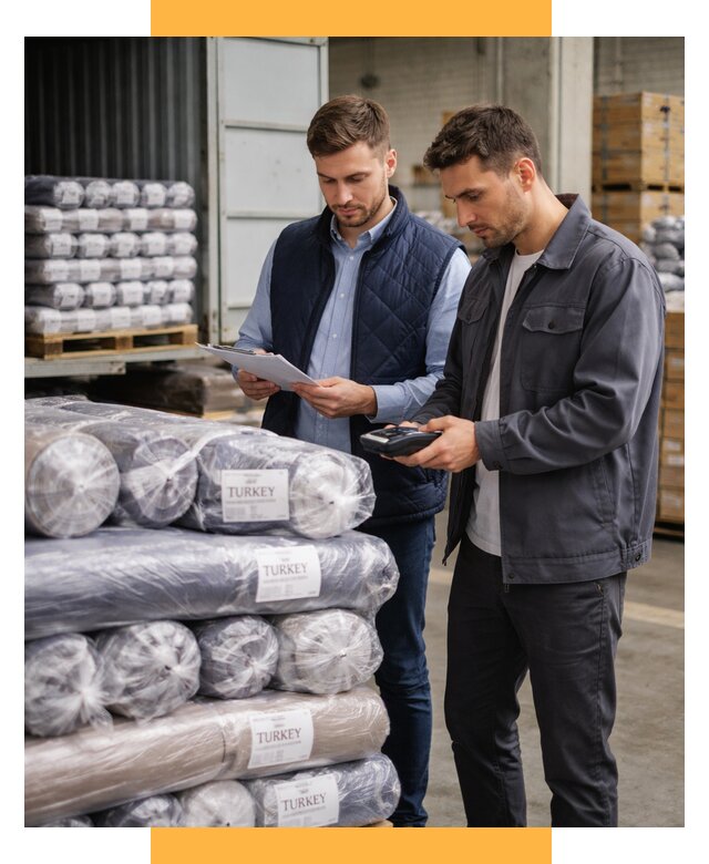 Доставка текстиля из Турции от 46256 р. под ключ, СетСервис-Ржв