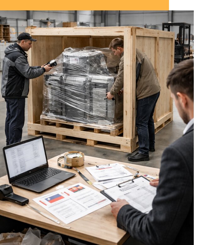 Доставка промышленного оборудования из США от 66814 руб