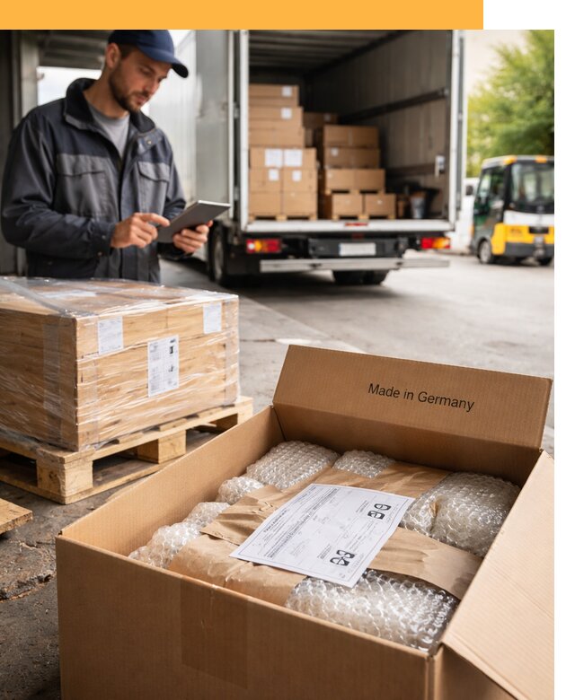 Доставка грузов из Германии от 46256 руб с таможенным оформлением