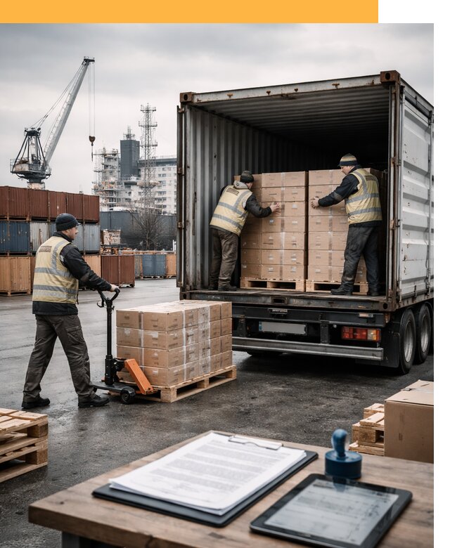 Доставка грузов из Латвии от 25698 руб, морская, авто, авиа