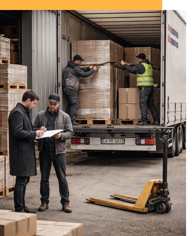 Автоперевозки из Латвии — международная доставка от 77093