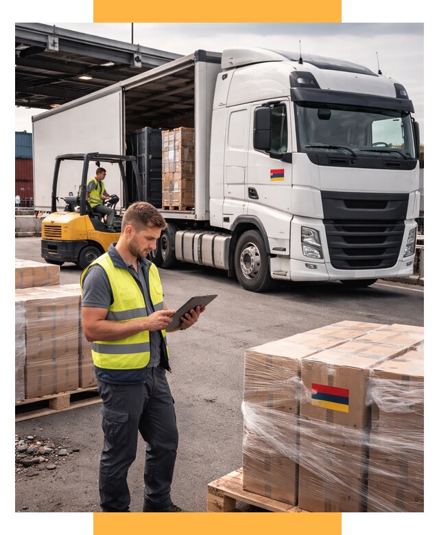 Автоперевозки из Армении от 97651 р. — услуги СетСервис-Ржв