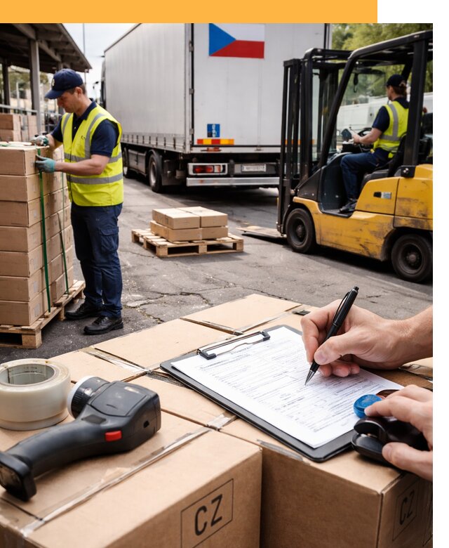 Доставка грузов в Чехию от 35977 руб, международные перевозки