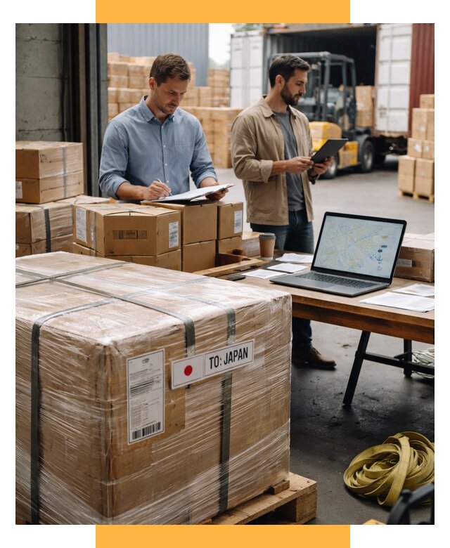 Доставка грузов в Японию от 25698 р., логистика СетСервис-Ржв