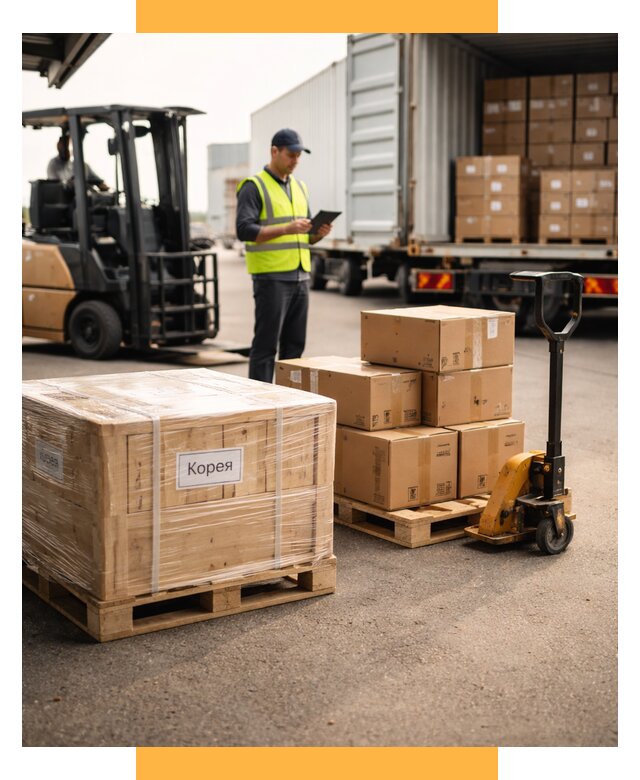 Доставка грузов в Корею из России от 35977 р. | СетСервис-Ржв