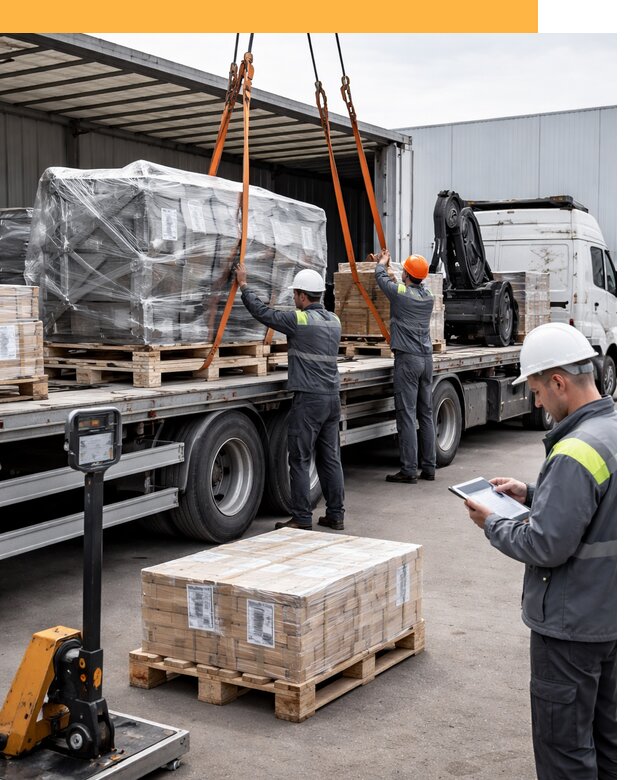 Перевозка крупного оборудования по миру от 30837 руб