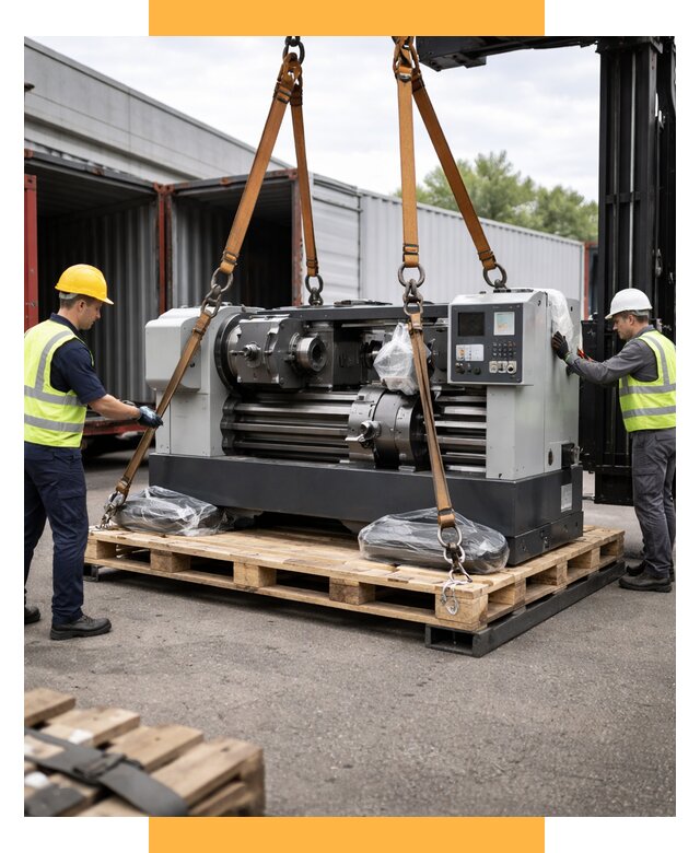 Перевозка станков и таможня от 61674 р. | СетСервис-Ржв логистика