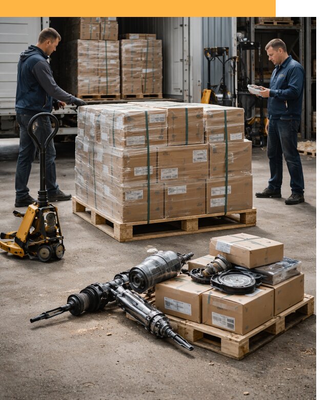 Международная перевозка автозапчастей по миру от 4626 руб