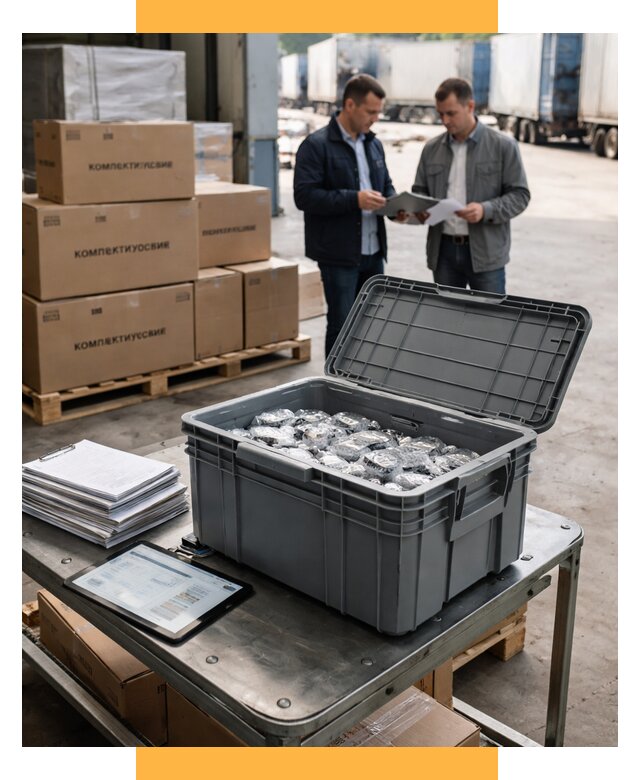 Перевозка комплектующих из Китая от 6681 р. | СетСервис-Ржв