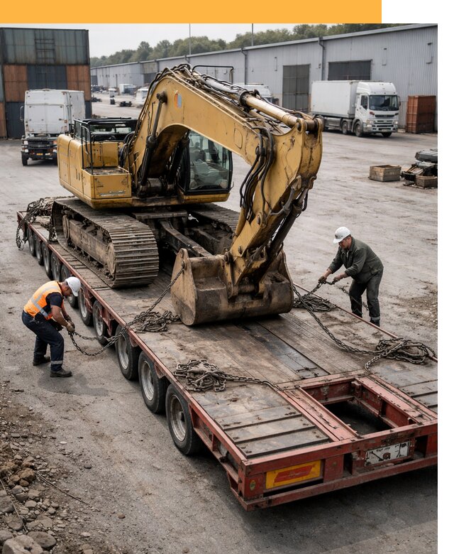 Перевозка спецтехники по России и миру от 46256 руб