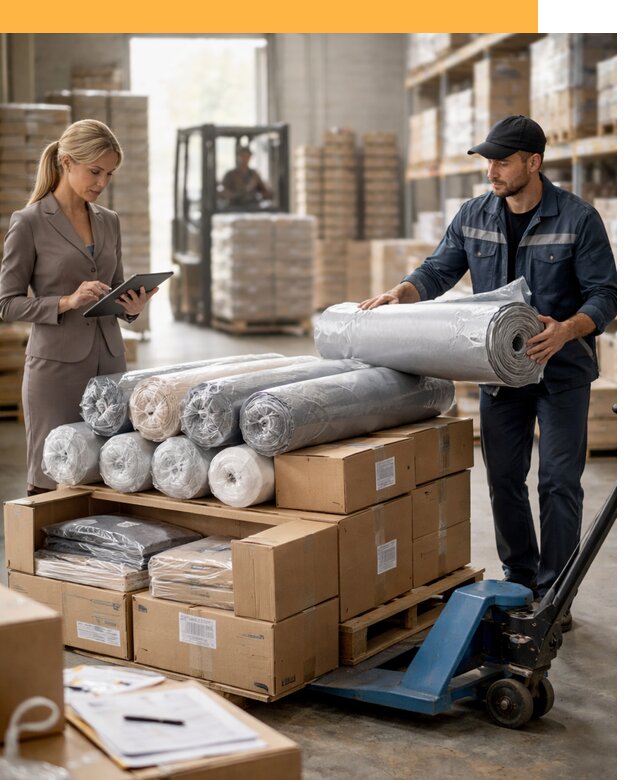 Перевозка текстиля по миру от 15419 руб. с таможней и страхованием