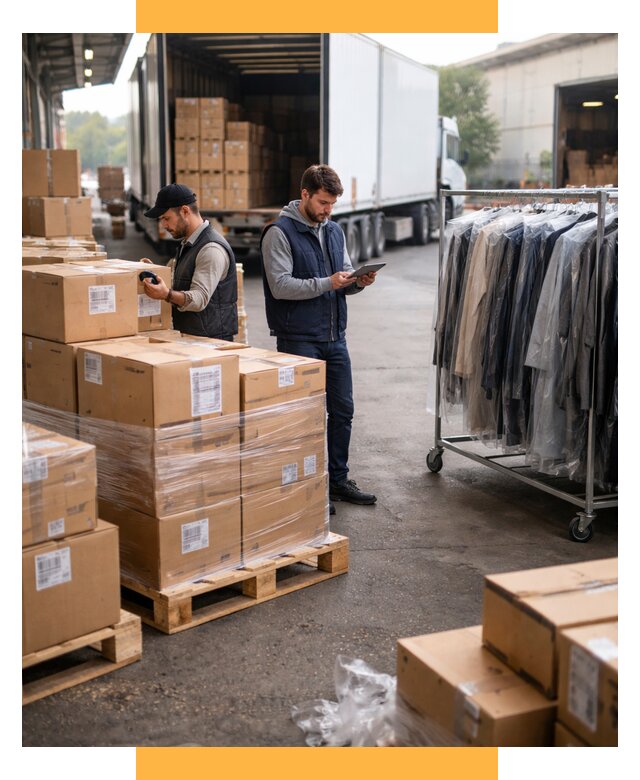 Перевозка и доставка одежды из Китая от 7709 р., СетСервис-Ржв