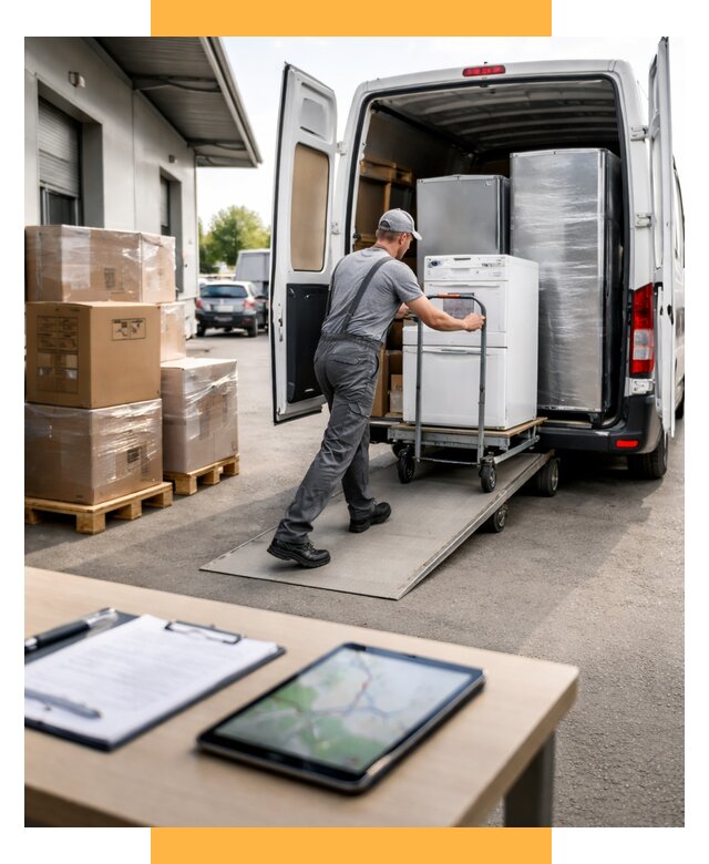 Перевозка бытовой техники от 6681 р. - логистика СетСервис-Ржв