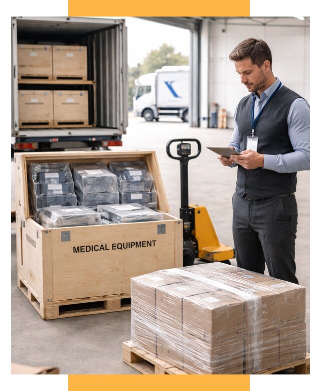 Перевозка медицинского оборудования от 15419 р. в СетСервис-Ржв