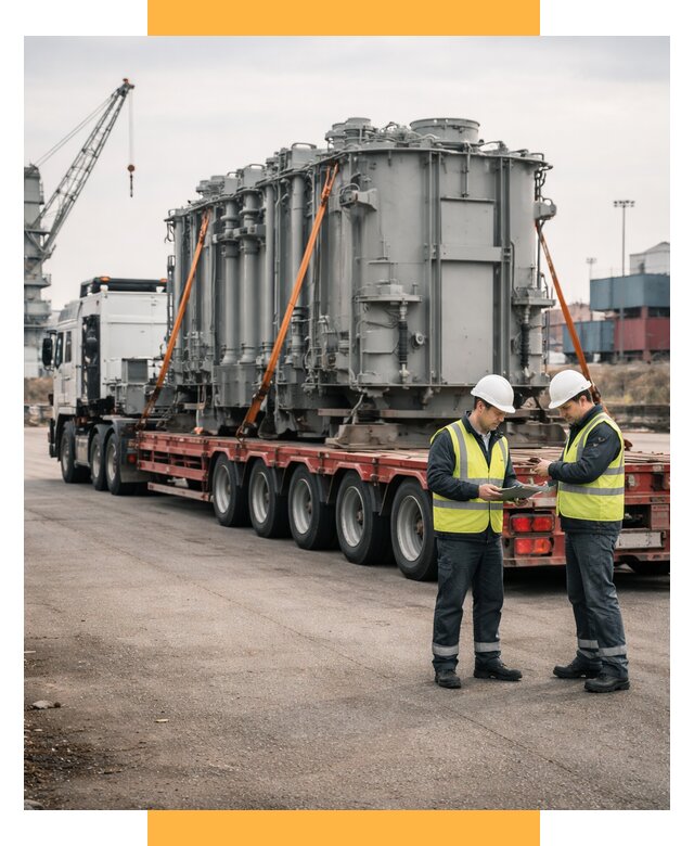 Перевозка негабаритных грузов под ключ от 123348 р., СетСервис-Ржв