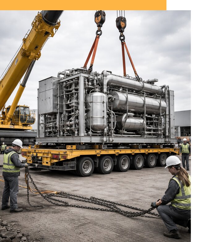 Перевозка тяжеловесных грузов по миру от 154185 руб