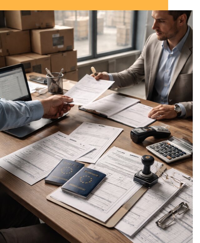 Таможенное оформление грузов из Европы от 8737 руб