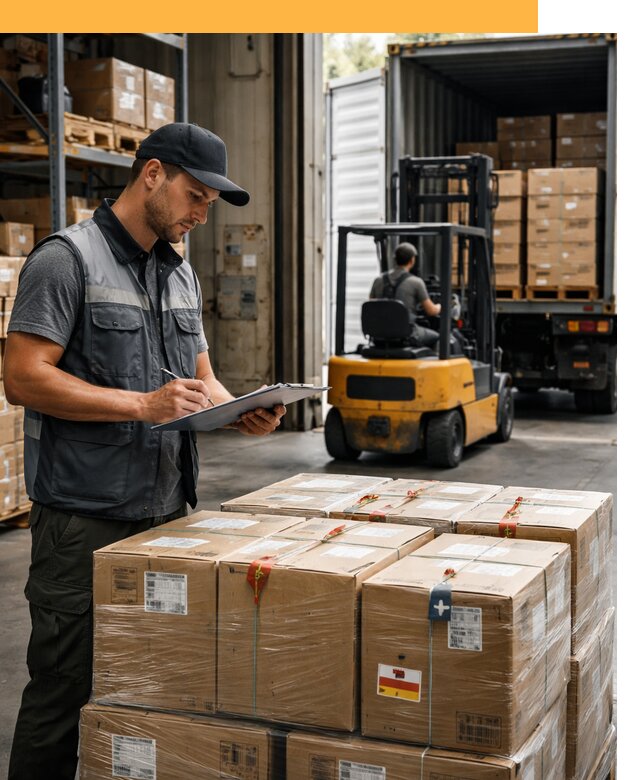 Реэкспорт товаров с таможенным оформлением и доставкой от 12335