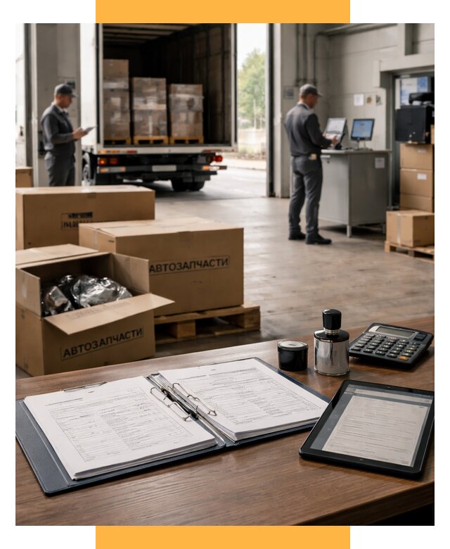 Таможенное оформление автозапчастей под ключ от 8737 р., СетСервис-Ржв