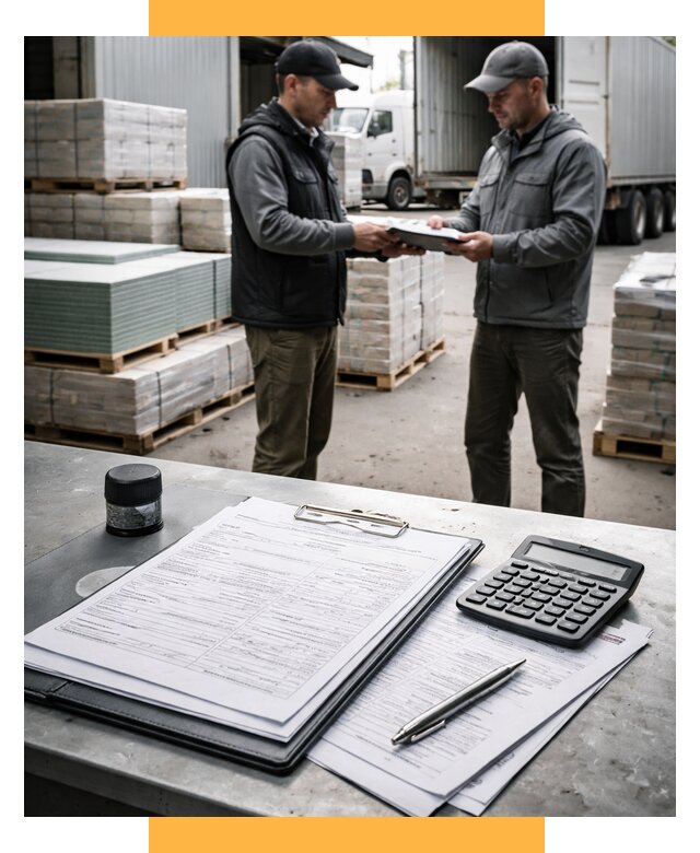 Таможенное оформление стройматериалов от 8737 р. | СетСервис-Ржв
