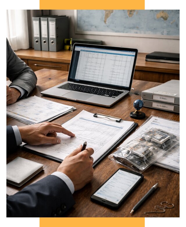 Проверка поставщика за рубежом от 8737 р. | СетСервис-Ржв аудит