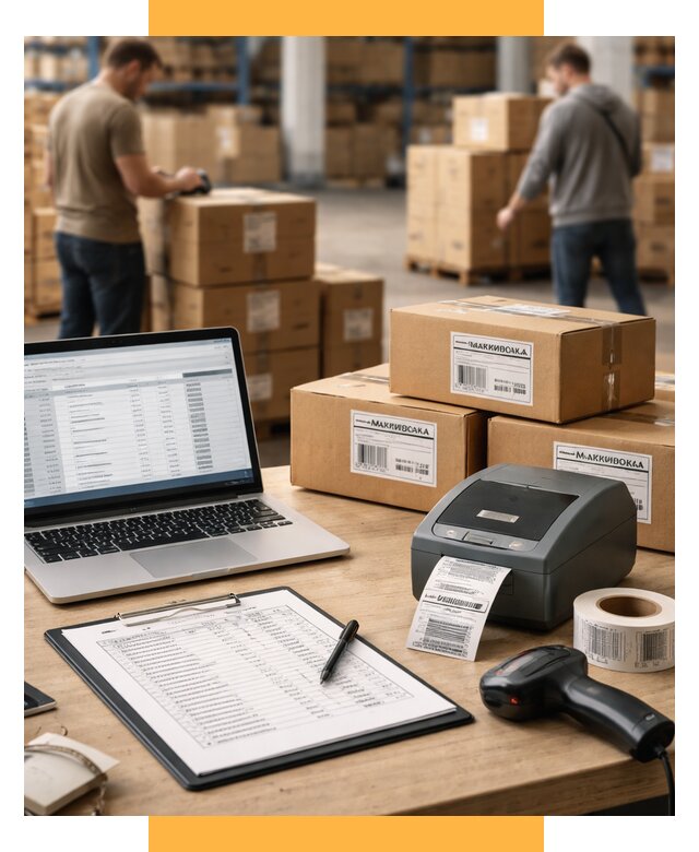 Маркировка импортных товаров от 4626 р. под ключ, СетСервис-Ржв